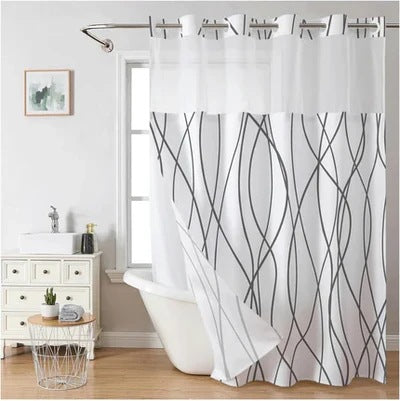Artistic Floral Shower Curtain Kalsten