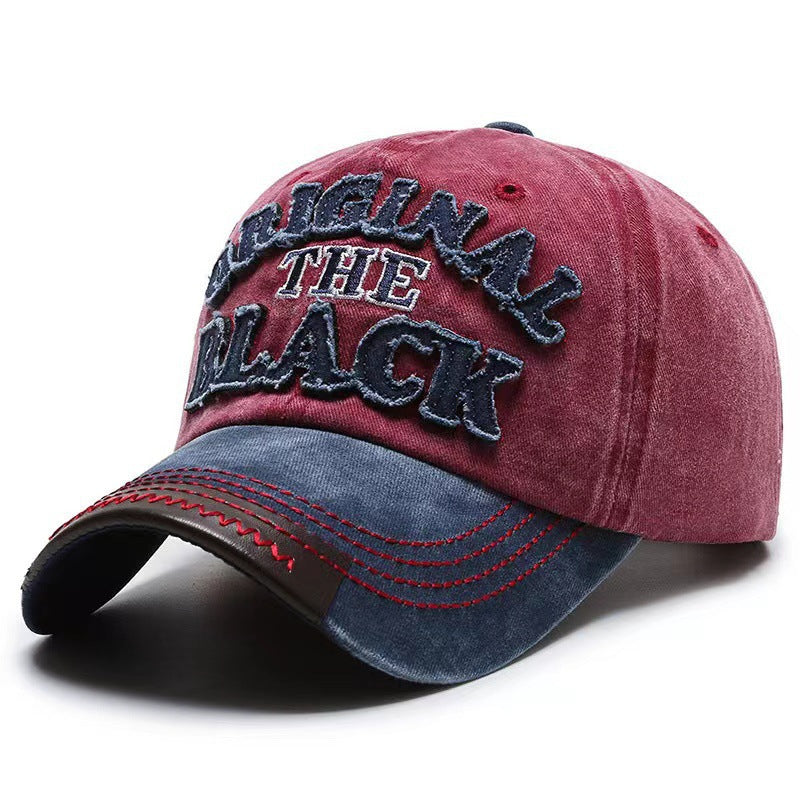 Men's Vintage-Inspired Distressed Cap Kalsten