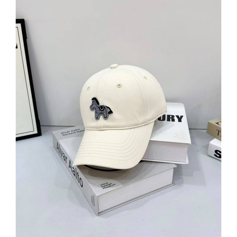 Women's Playful Embroidered Pony Baseball Cap Kalsten