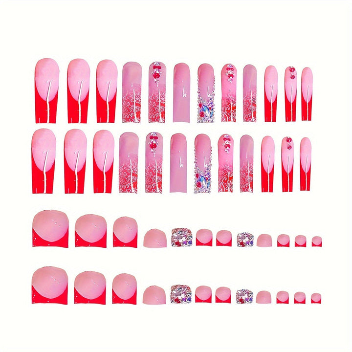 Decorative Glam Nail Art Kalsten