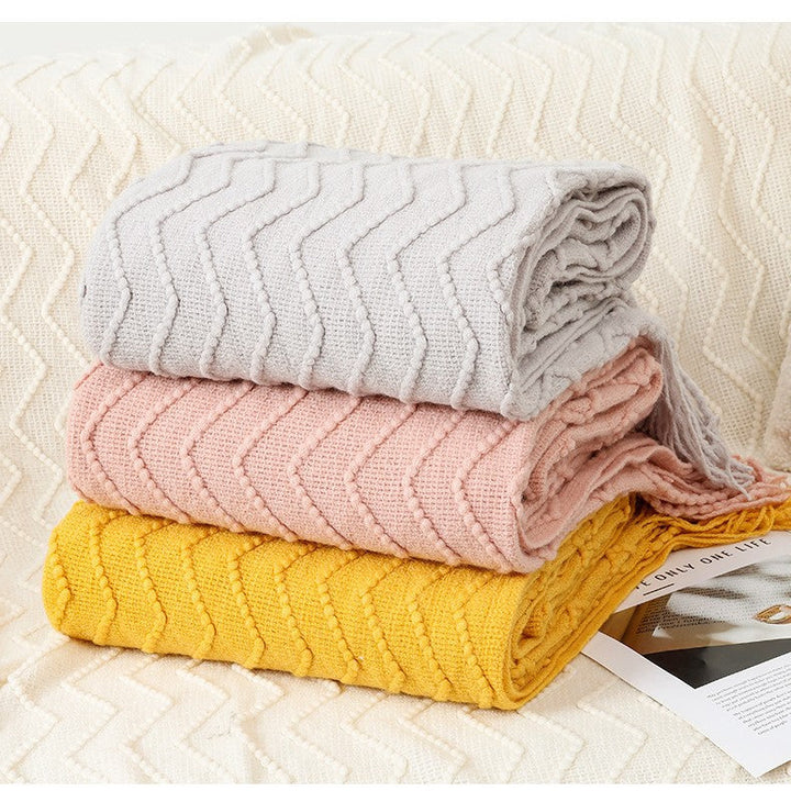 Ladies Stylish and Soft Throw Blanket Kalsten