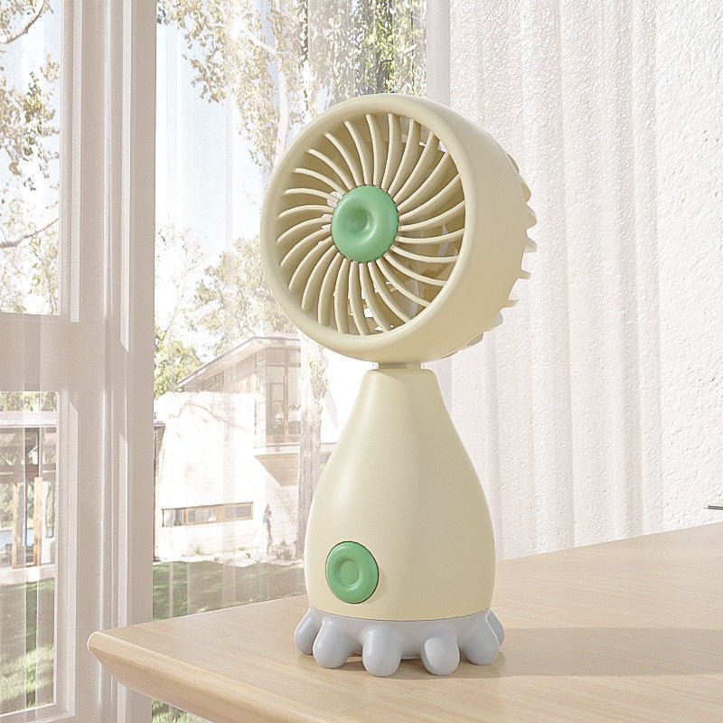 Unisex Handheld Fan with Flexible Tilt Angle Kalsten