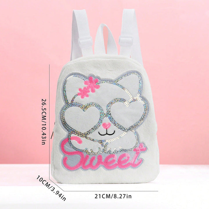 Plush backpack with animal design Kalsten