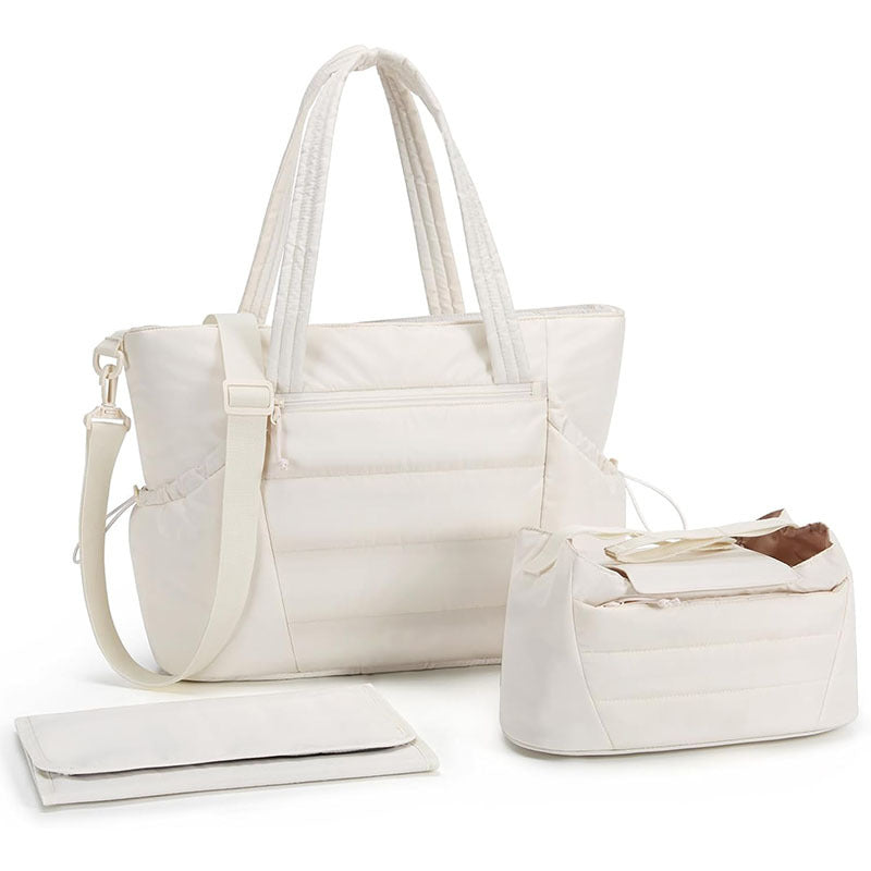 Polyurethane handbag with removable organizer Kalsten