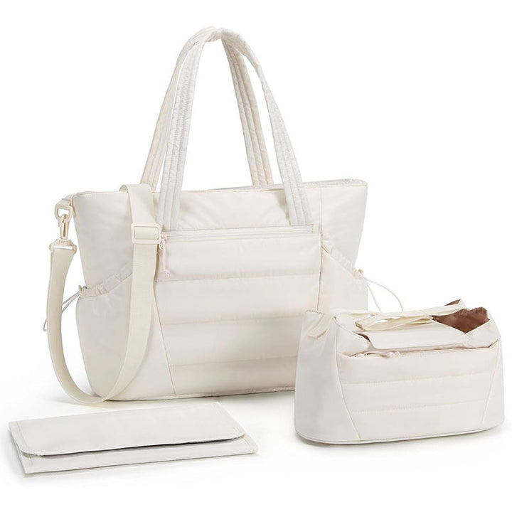 Polyurethane handbag with removable organizer Kalsten