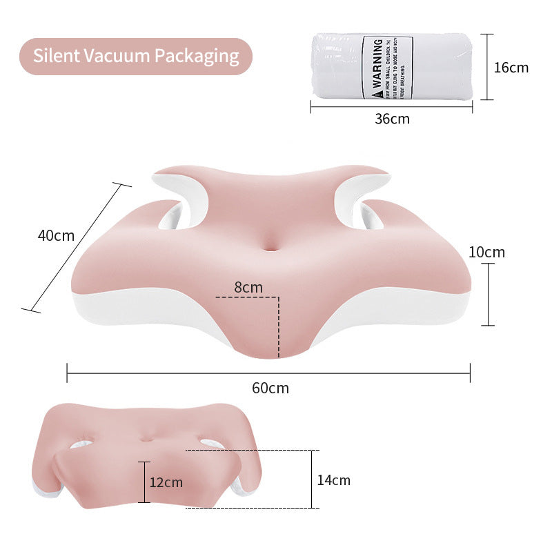 Ergonomic Neck And Shoulder Sleep Pillow With Cooling Gel Surface Kalsten
