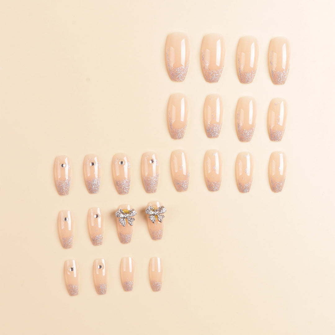 Sparkling Glitter Press-On Nail Tips Kalsten