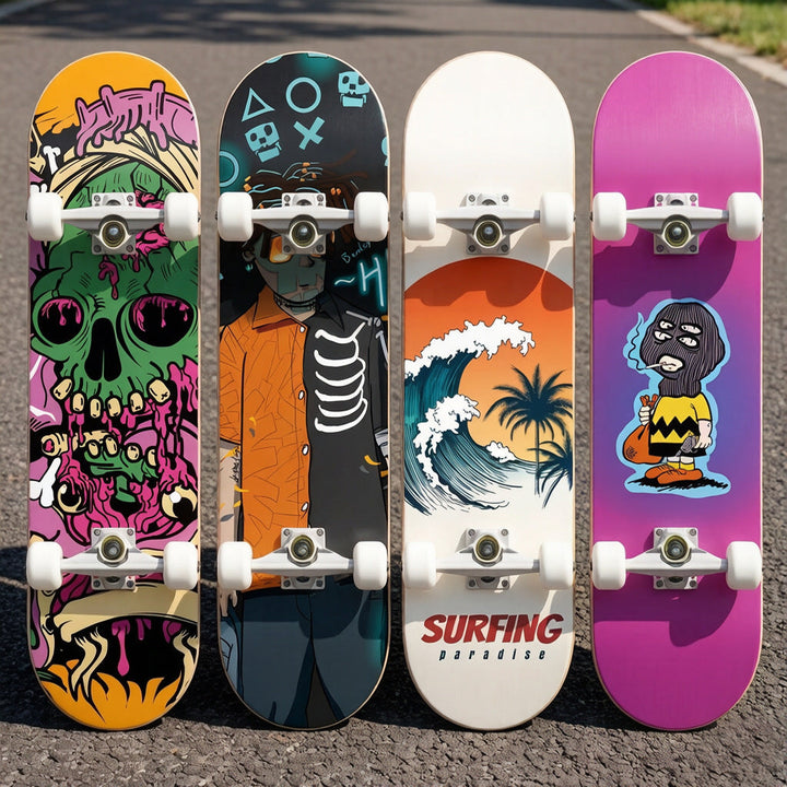 Skateboard with Galaxy Design Kalsten