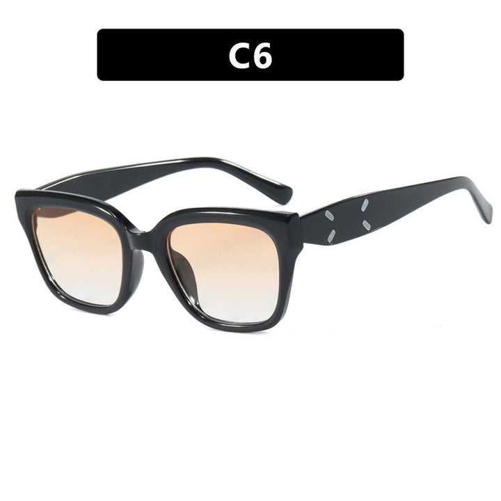 Women's fashionable square sunglasses with UV protection and elegant plastic frame Kalsten