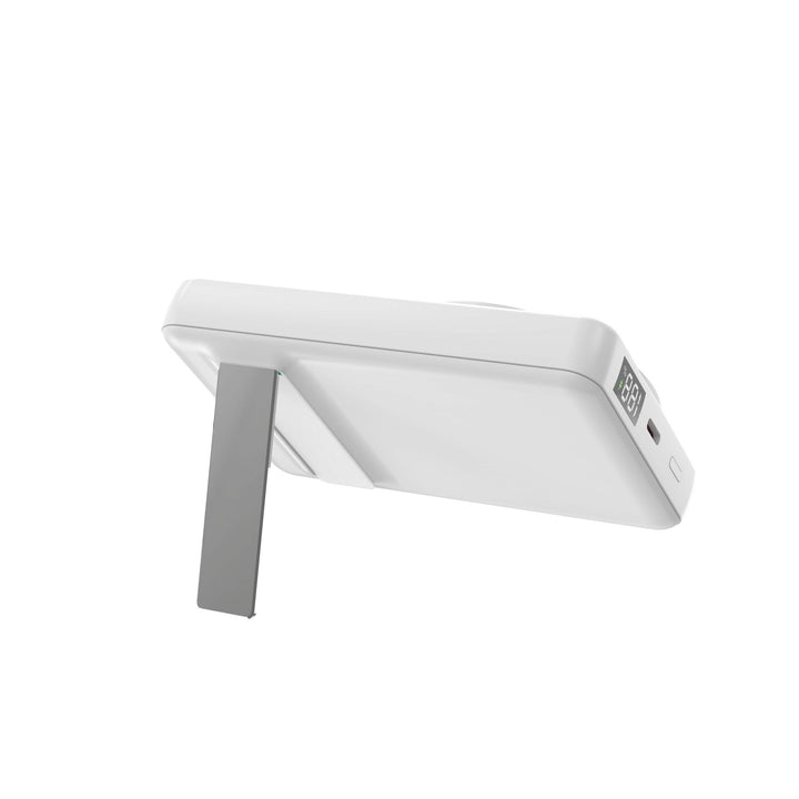 Portable power bank with multifunctional LED display and integrated cable management Kalsten