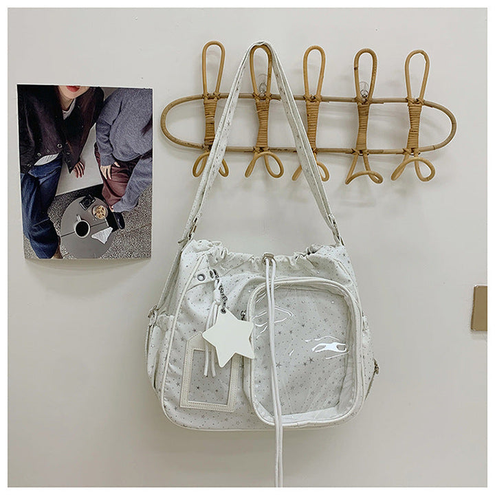 Stylish Multi-Pocket Drawstring Tote Bag Kalsten