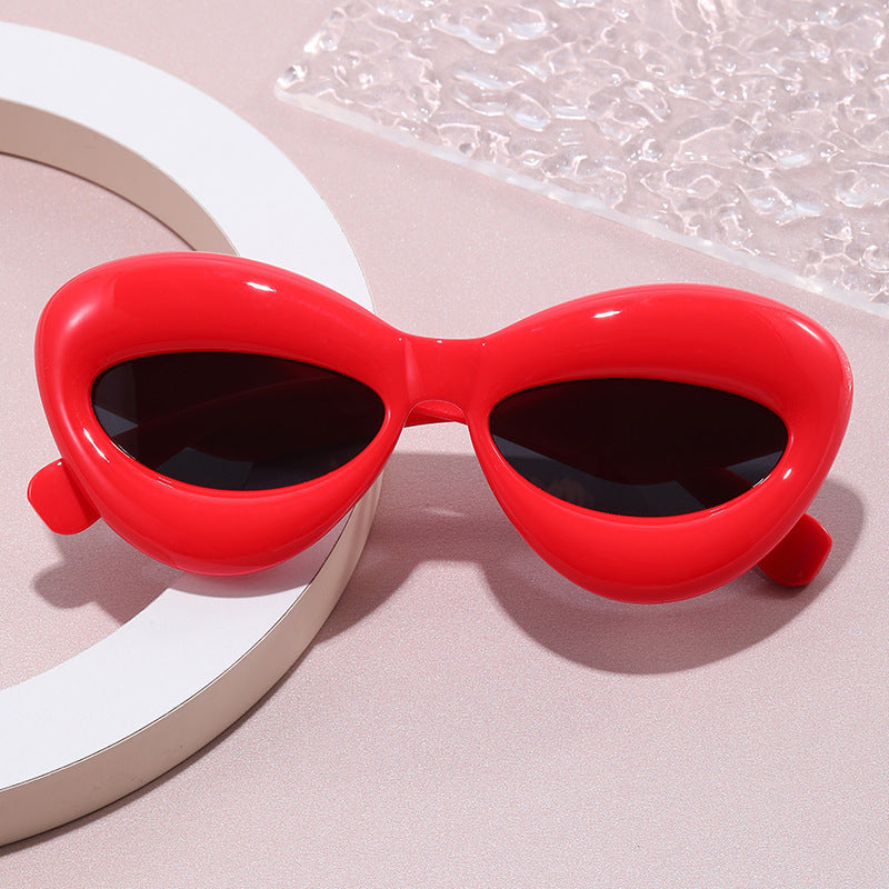 Women's creative designer cat-eye style sunglasses Kalsten