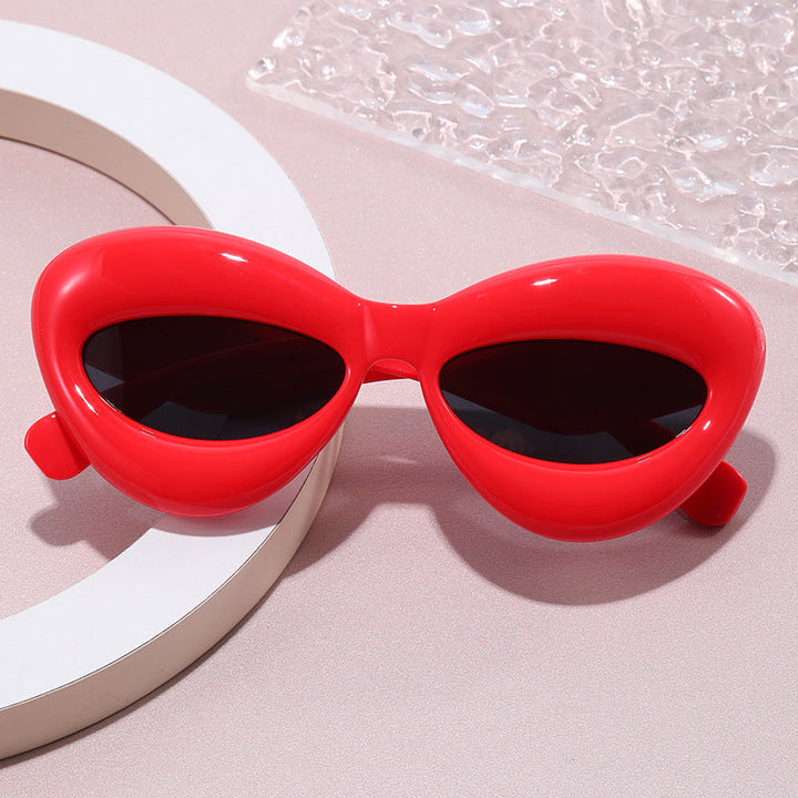 Women's creative designer cat-eye style sunglasses Kalsten