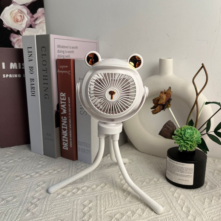 Cute Animal-Themed Portable Desk Fan Kalsten