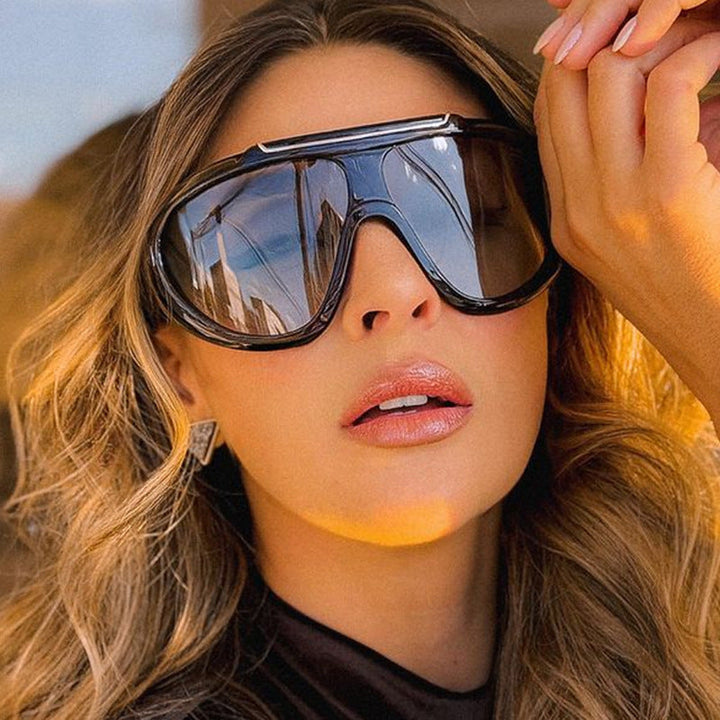 Ladies futuristic protectors sunglasses Kalsten