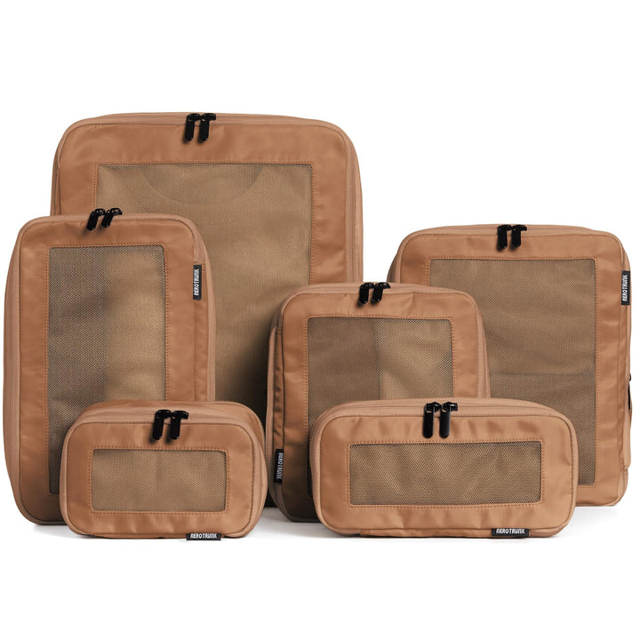 Unisex Storage Bags Set with Transparent Compartments Kalsten