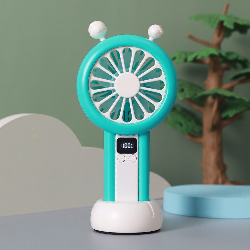Unisex Portable USB Table Fan with Digital Speed Display Kalsten