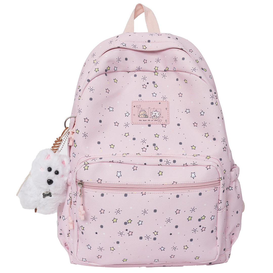 Fun Starry Print Backpack Kalsten