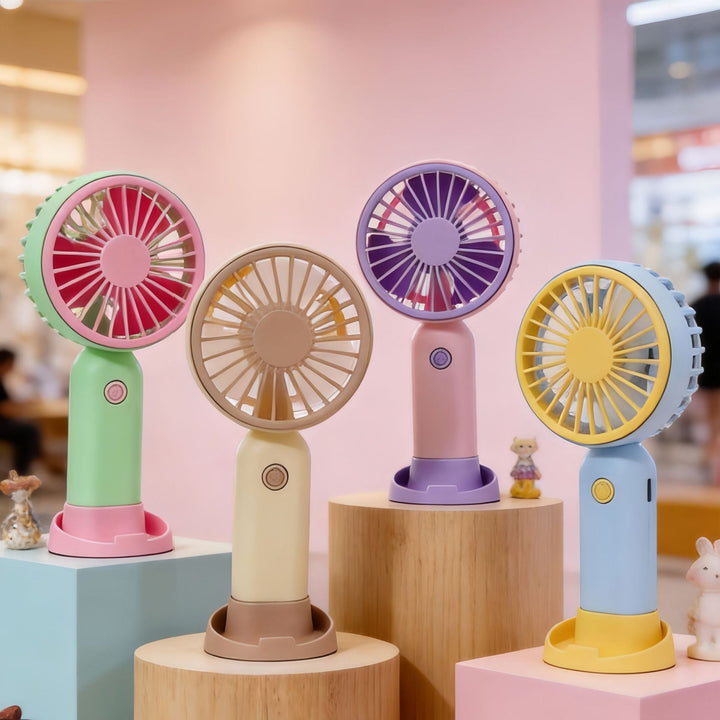 Women Portable USB Hand Fan with Flexibility Kalsten