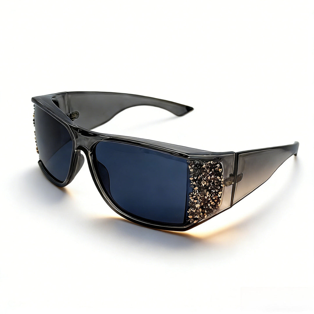 Women's Sporty Sunglasses with Sparkling Appliqués Kalsten
