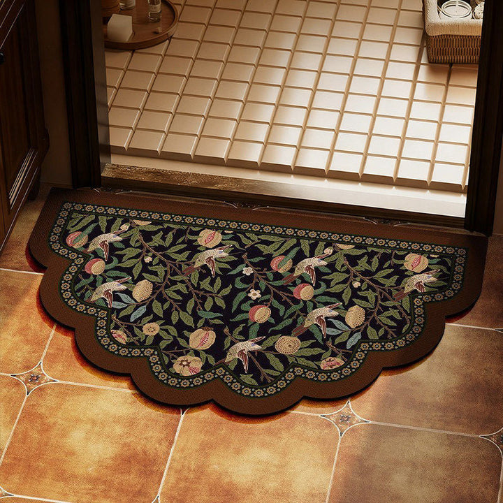 Decorative Floral Patterned Door Mat Kalsten