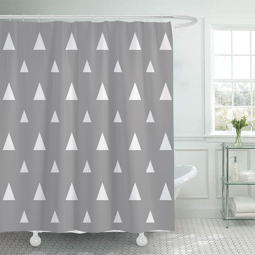Modern Geometric Shower Curtain Kalsten