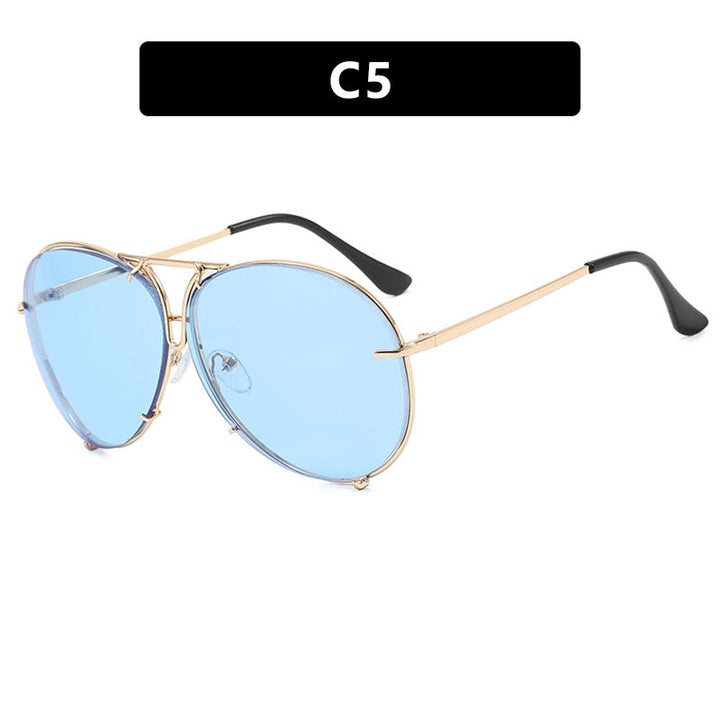 Ladies' flight sunglasses with stylish metal frame and UV protection Kalsten
