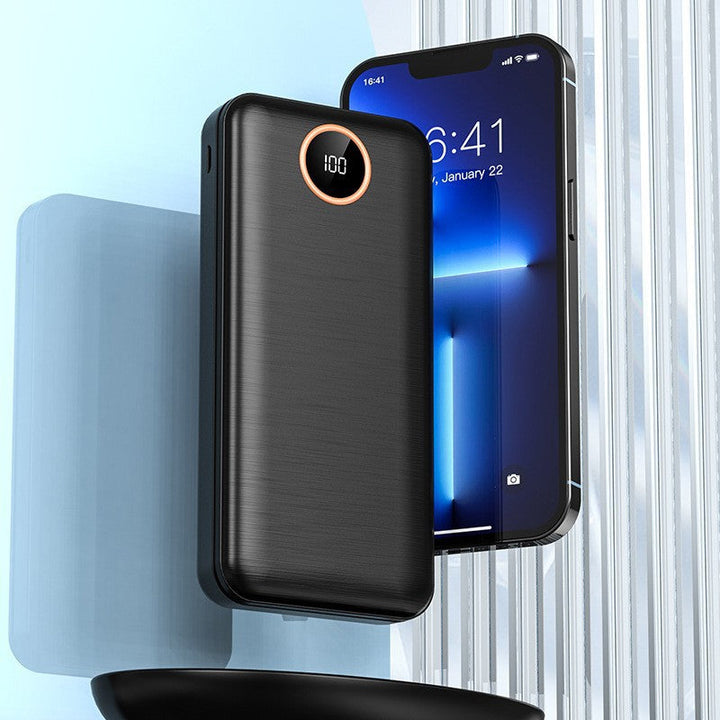 Portable power bank with intelligent fast charging and digital display Kalsten