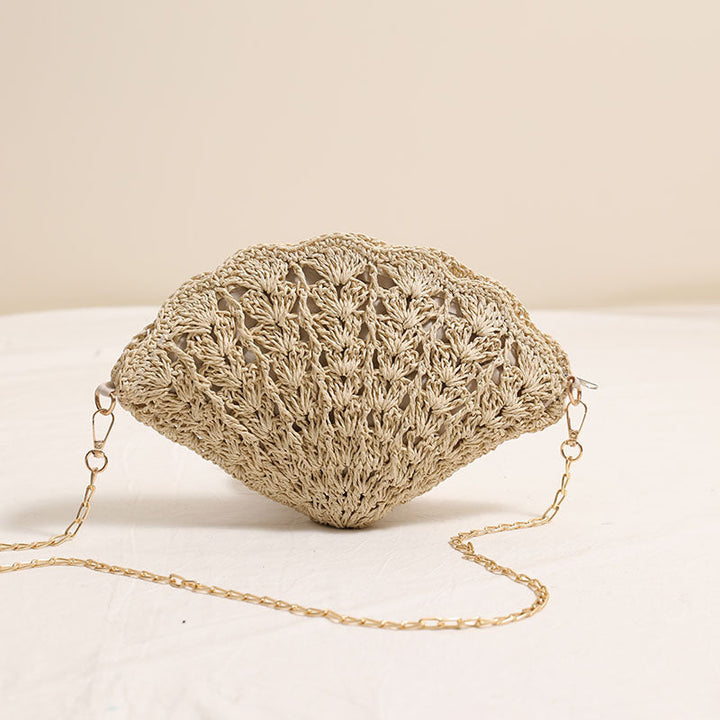 Elegant Clutch Bag in Shell Design Kalsten