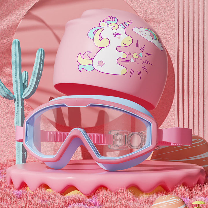 Kids Unicorn-Themed Swimming Goggle Set Kalsten