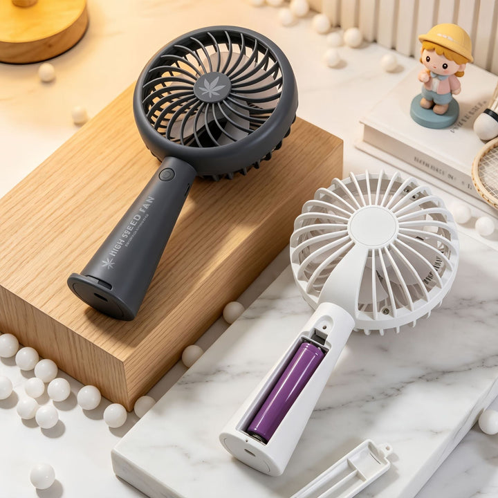 Ladies portable high-speed fan with USB connection Kalsten