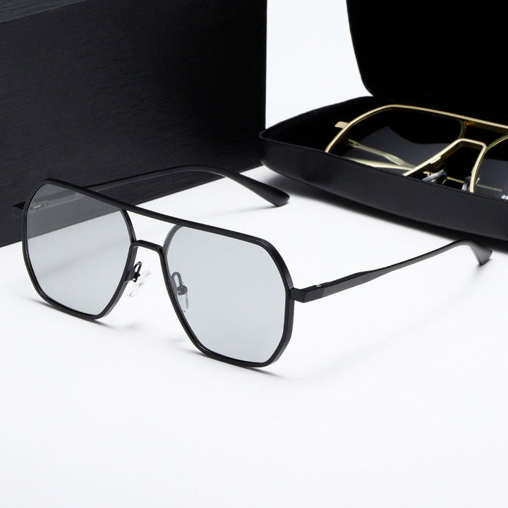 Women's innovative fashionable sunglasses with rectangular frame Kalsten