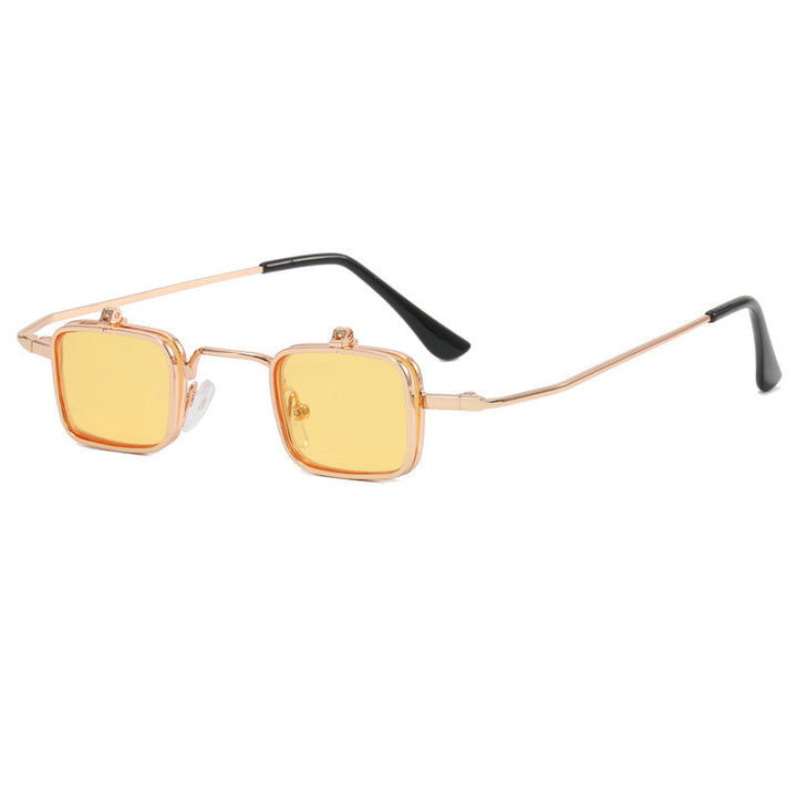 Ladies Designer Sunglasses with Square Metal Frame Kalsten