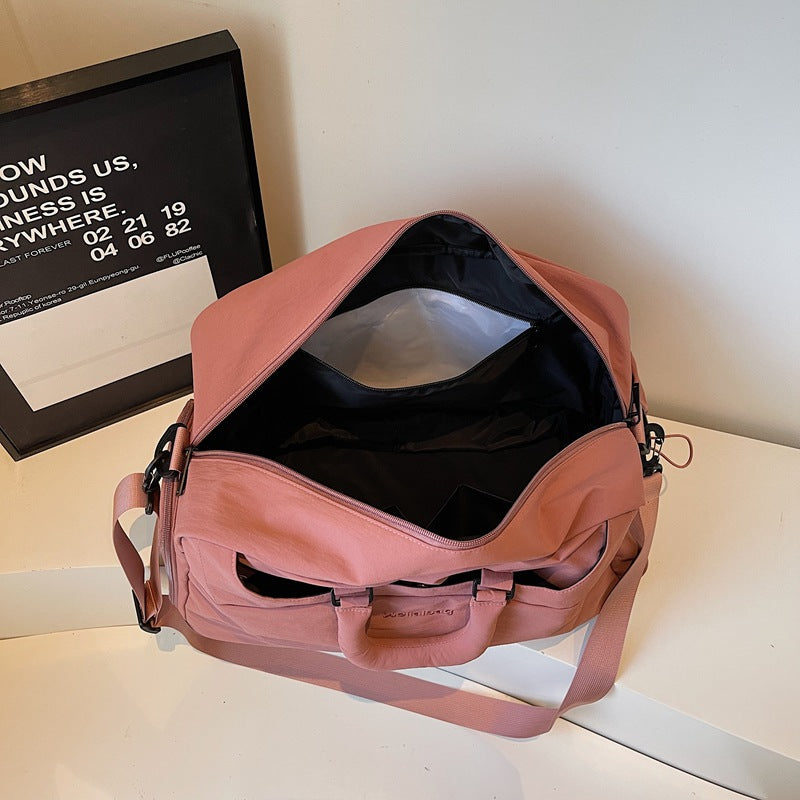 Stylish Sports And Travel Bag With Spacious Interior Compartment Kalsten