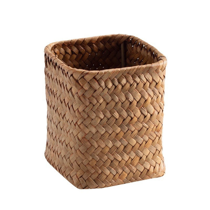 Handcrafted Square Wicker Storage Container Kalsten