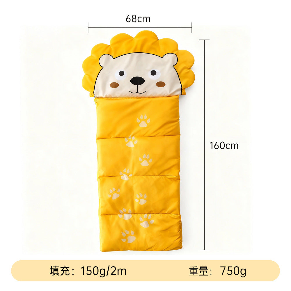 Children's sleeping bag with animal design Kalsten