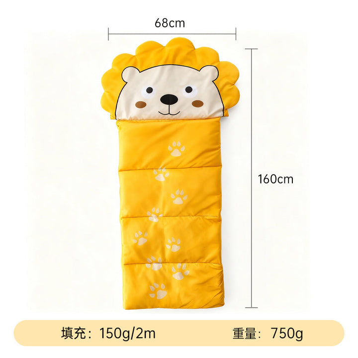Children's sleeping bag with animal design Kalsten