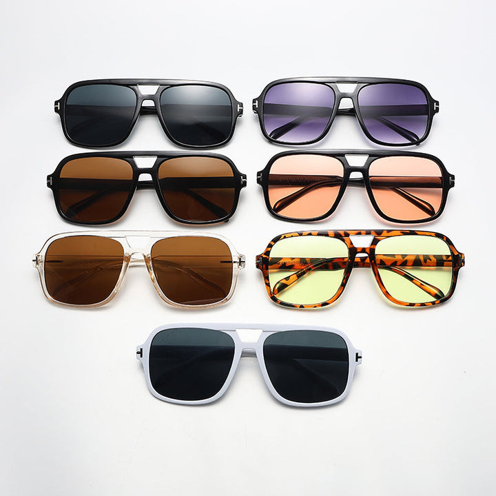 Ladies fashionable square sunglasses with sturdy frame Kalsten