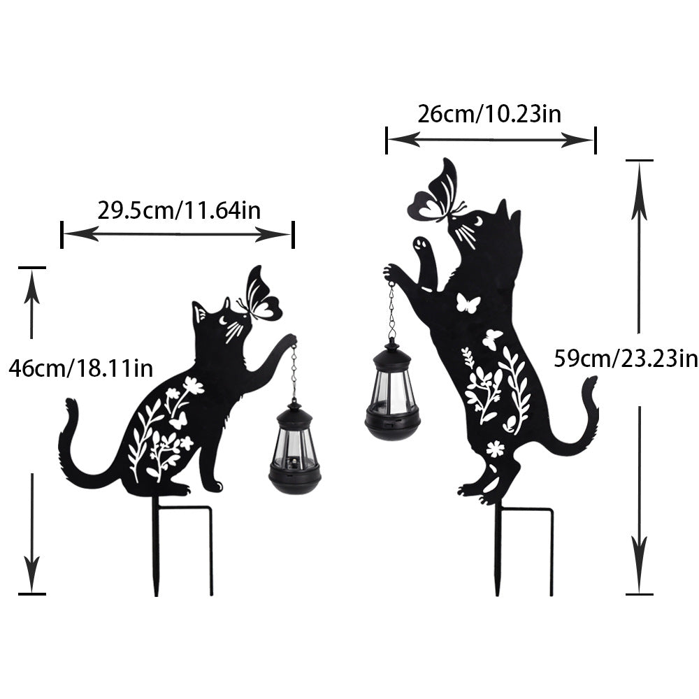 Decorative Hanging Watering Can Garden Stake Ornament With Simulated Cascading Spout Kalsten
