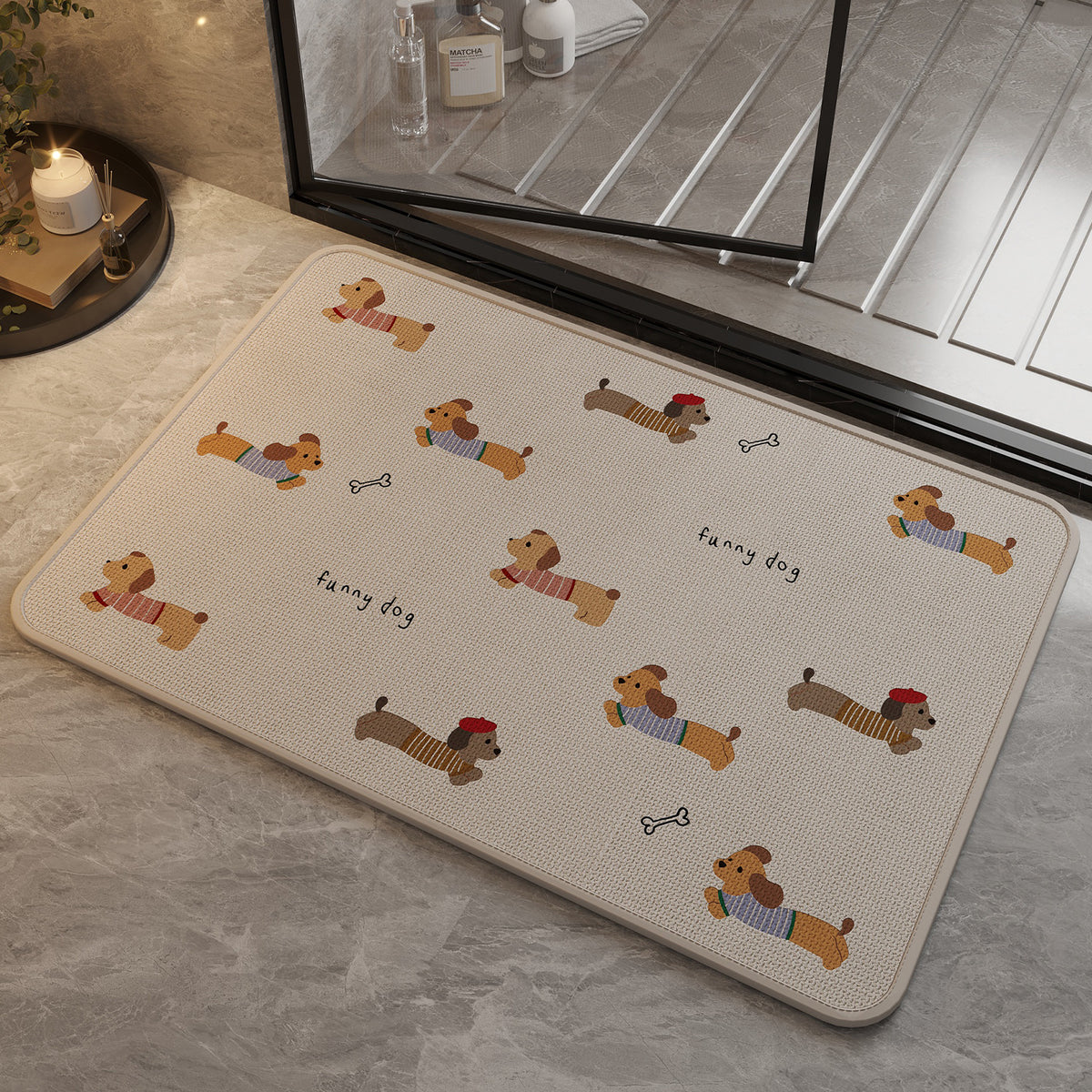 Funny Dog Indoor Mat Acalora