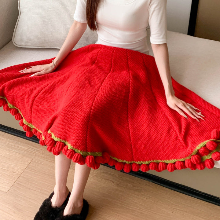 Cozy Crinkled Skirt Kalsten