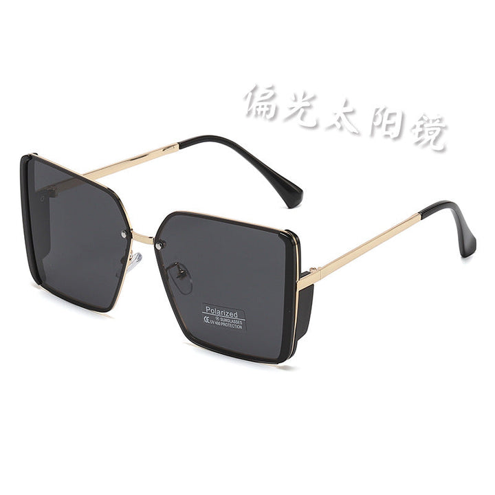 Women's oversized square sunglasses with polarized lenses Kalsten