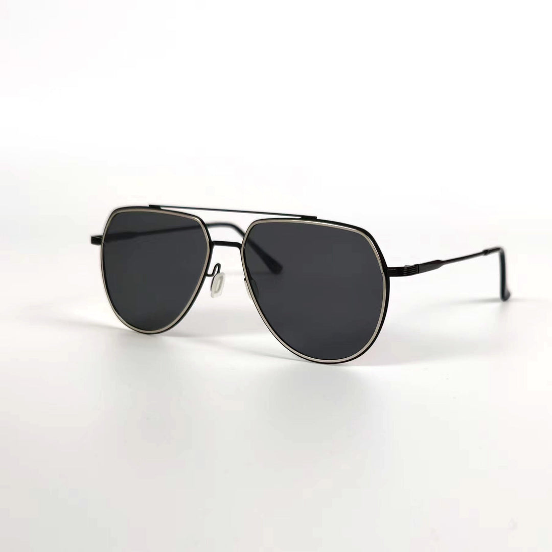 Men's elegant pilot sunglasses with polarizing lenses Kalsten
