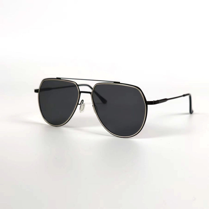 Men's elegant pilot sunglasses with polarizing lenses Kalsten