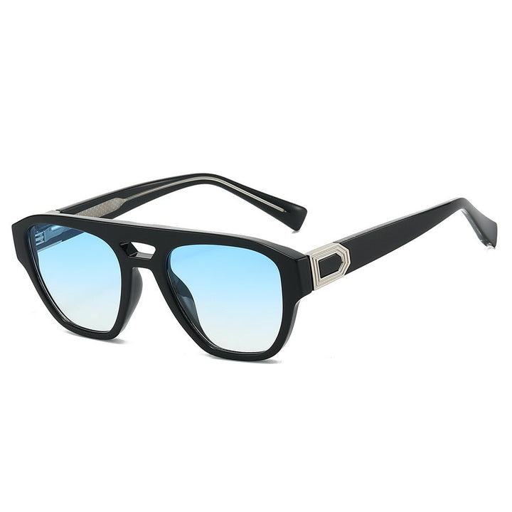 Ladies Designer Sunglasses with modern, angular frame and gradient Kalsten