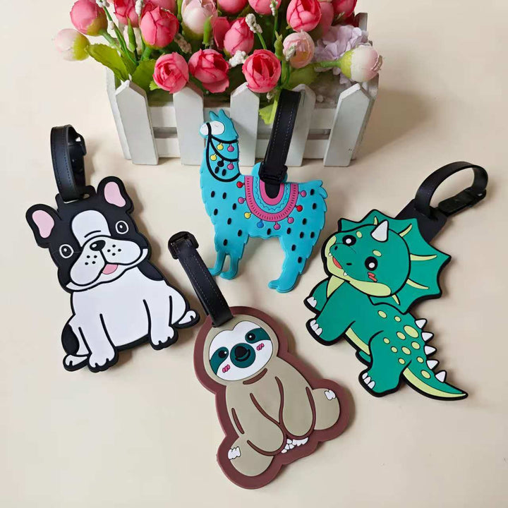 Unisex Cartoon Dog Luggage Tag Kalsten