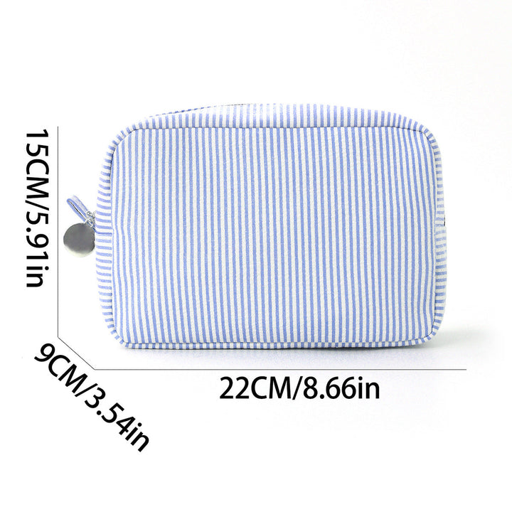 Cosmetic Organizer Bag Made of Textured Material Kalsten