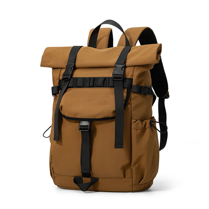 Urban Backpack with Flexible Roll Closure and Versatile Compartments Kalsten