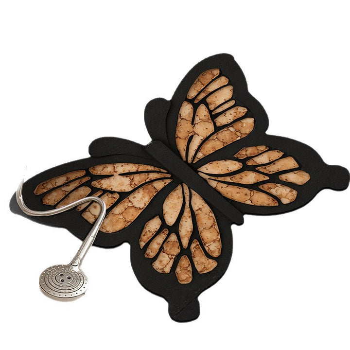 Butterfly Shaped Bathroom Rug Kalsten