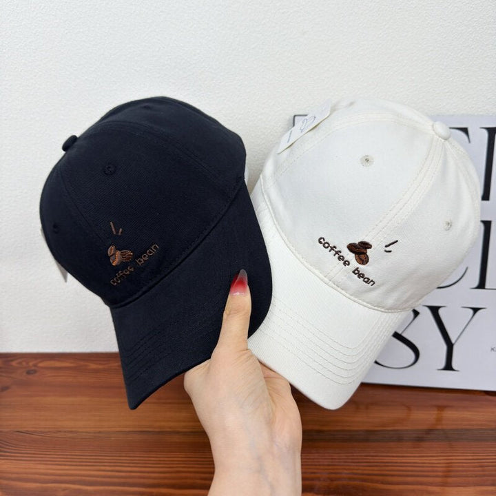 Women's Embroidered Coffee Bean Baseball Cap Kalsten